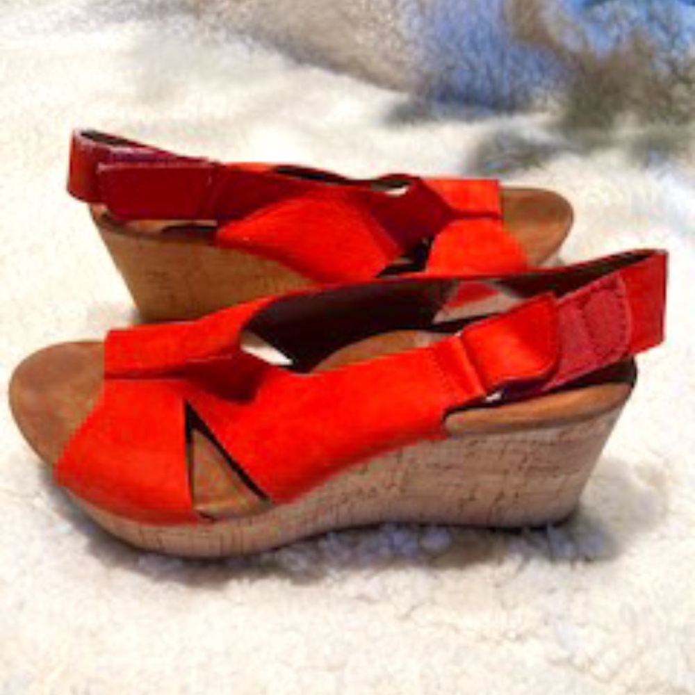 Clarks Wedge Sandals
